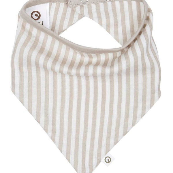 Müsli Savlesmæk - Stripe Muslin - Balsam Cream/Cashmere