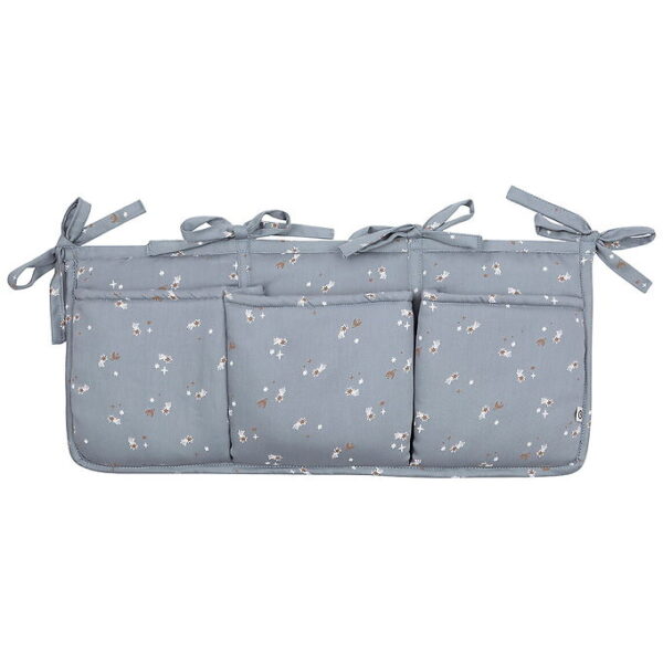 Müsli Sengelomme - 50x20 cm - Stars - Jasmin Blue/Balsam Cream/W