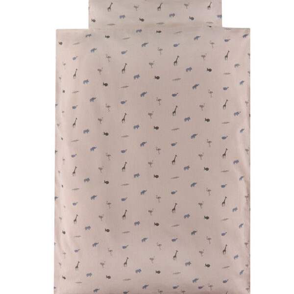 Müsli Sengetøj - Baby - Sleepy Bed - Peony/Cashmere/Night Blue