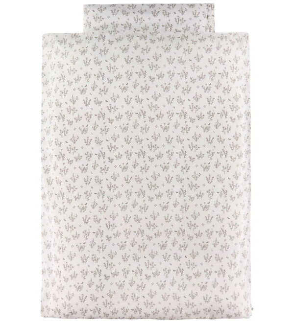 Müsli Sengetøj - Junior - Floral - Balsam Cream/Walnut