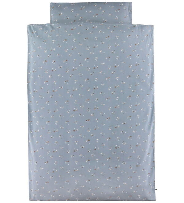Müsli Sengetøj - Junior - Stars - Jasmin Blue/Balsam Cream/Walnu