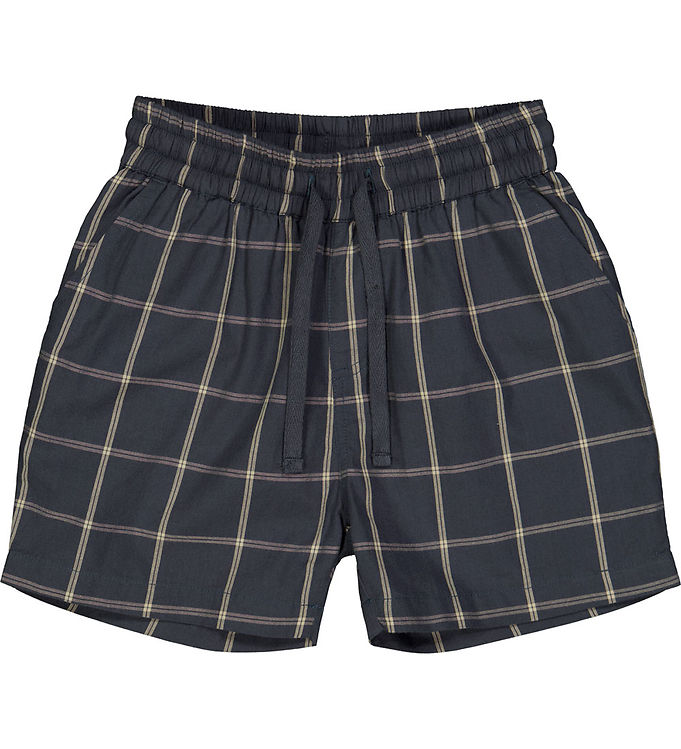 Müsli Shorts - Check - Night Blue/Cashmere