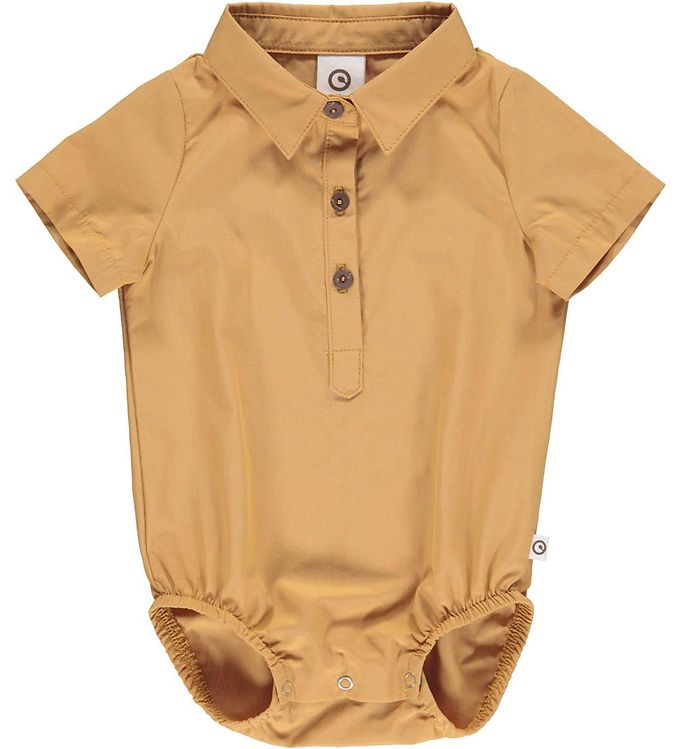 Müsli Skjortebody k/æ - Poplin - Cinnamon