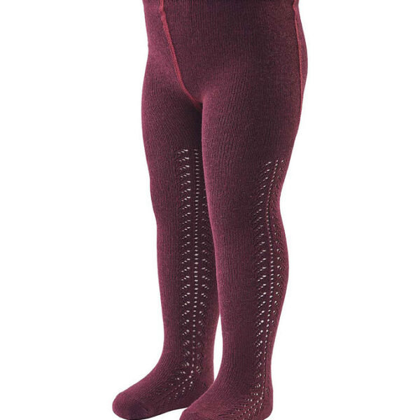 Müsli Strømpebukser - Lace - Fig m. Hulmønster Müsli Strømpebukser - Lace - Fig m. Hulmønster