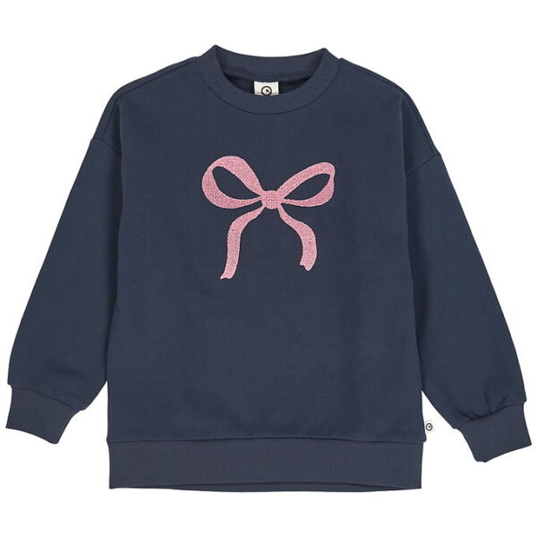 Müsli Sweatshirt - Bow - Night Blue Müsli Sweatshirt - Bow - Night Blue