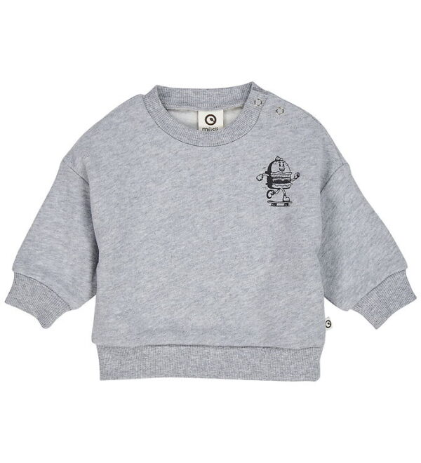 Müsli Sweatshirt - Burger - Pale Greymarl