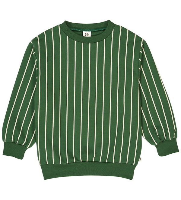 Müsli Sweatshirt - Pinestripe - Green Gables/Oak
