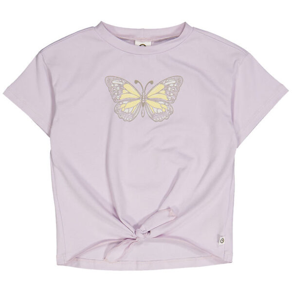 Müsli T-shirt - Crocus - Orchid m. Print