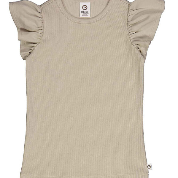 Müsli T-shirt - Rib - Cozy Me - Cashmere Müsli T-shirt - Rib - Cozy Me - Cashmere