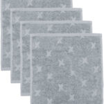 Müsli Vaskeklude - 4-pak - Jasmin Blue