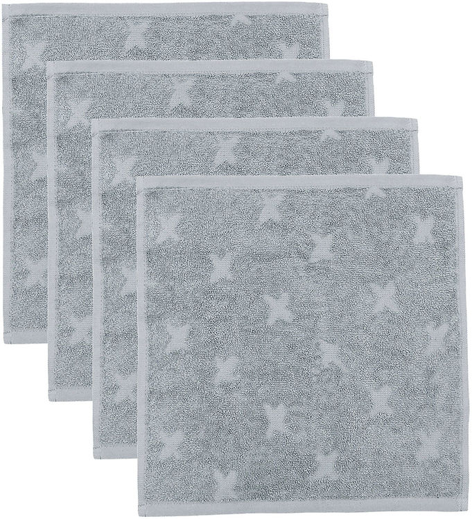 Müsli Vaskeklude - 4-pak - Jasmin Blue