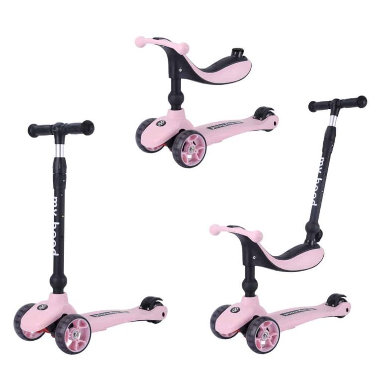 My Hood Kick'n'ride 3i1 - Rosa