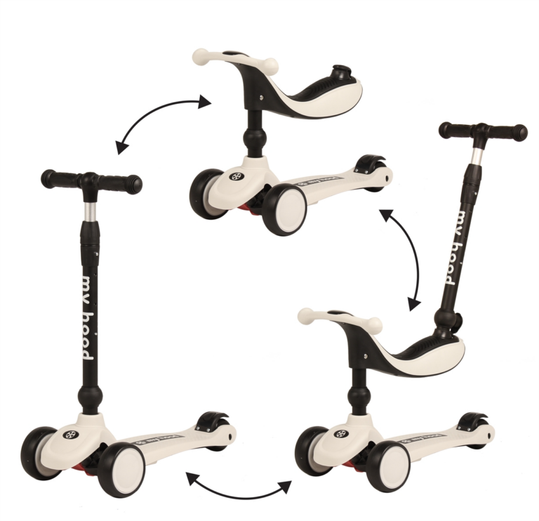 My Hood | Løbehjul/Løbecykel - Kick'n'Ride, Cool Gray