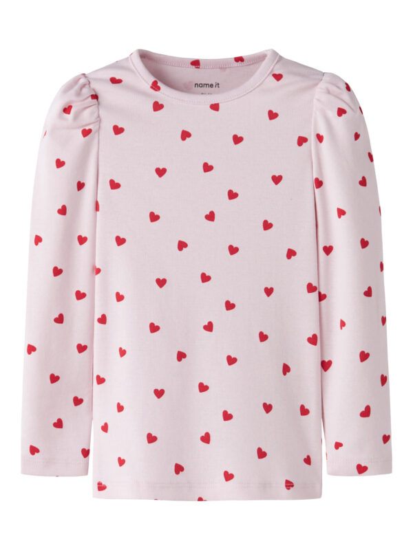 NAME IT Bluse Bheart Cradle Pink
