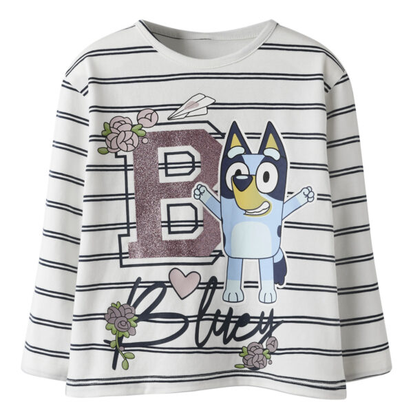 NAME IT Bluse Bluey Siska Cloud Dancer