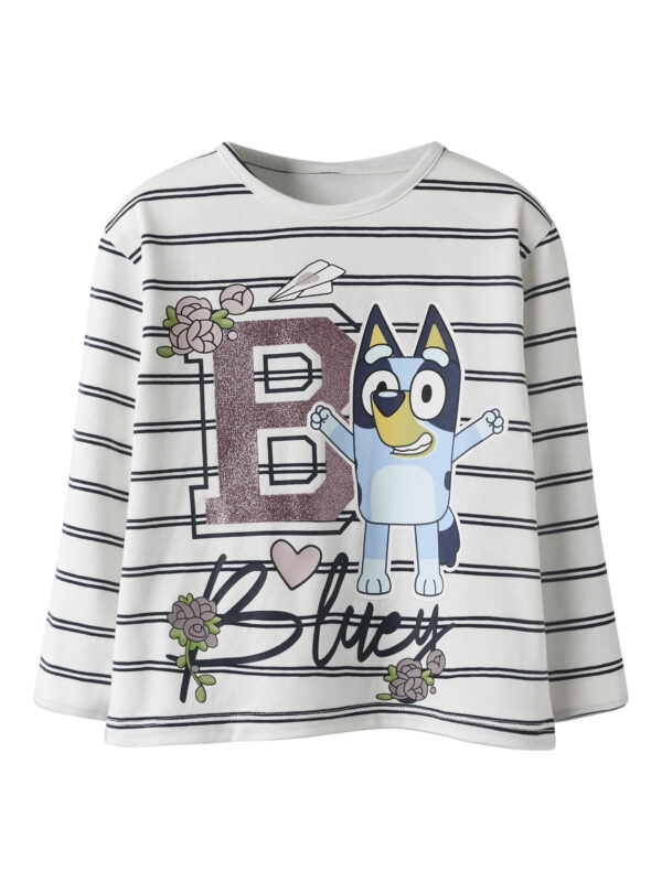 NAME IT Bluse Bluey Siska Cloud Dancer