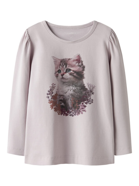 NAME IT Bluse Boloras Lilac Marble