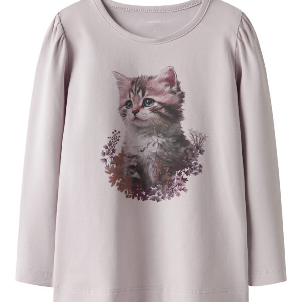 NAME IT Bluse Boloras Lilac Marble