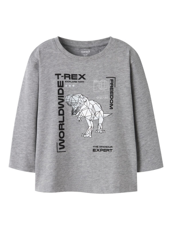 NAME IT Bluse Bryso Grey Melange NAME IT Bluse Bryso Grey Melange