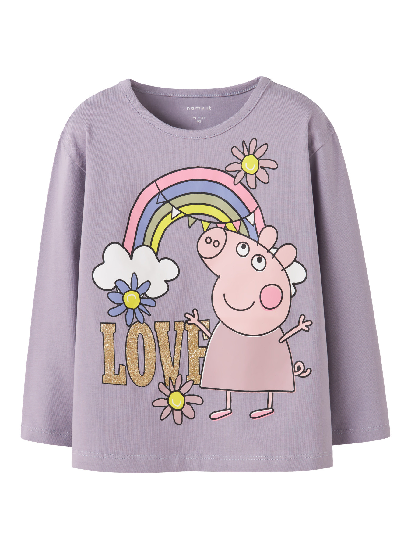 NAME IT Bluse Dada Gurli Gris Lavender Gray NAME IT Bluse Dada Gurli Gris Lavender Gray