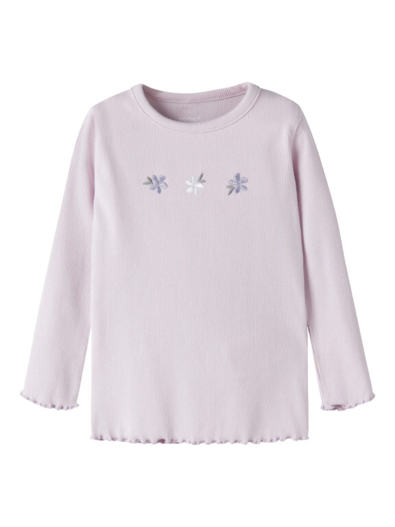 NAME IT Bluse Dari Lavender Fog