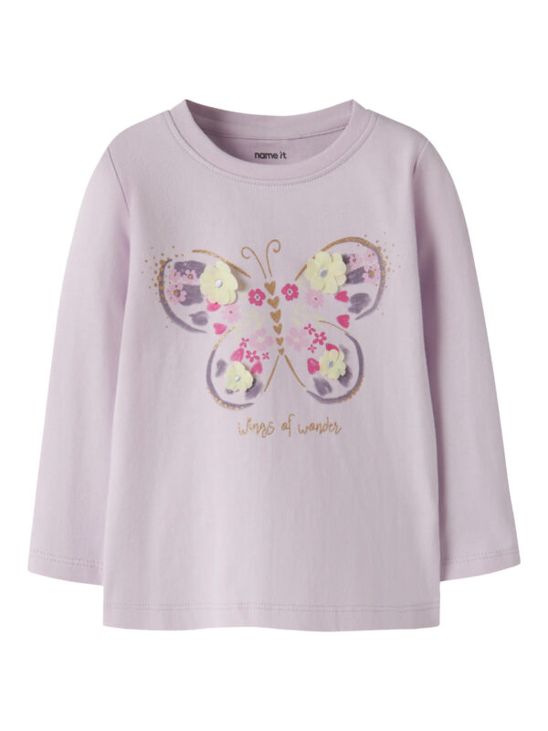 NAME IT Bluse Deppa Lavender Fog
