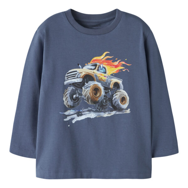 NAME IT Bluse Disa Vintage Indigo