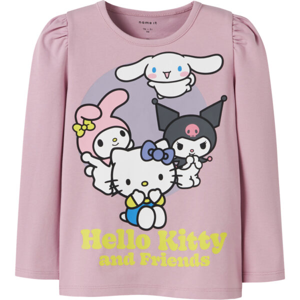 NAME IT Bluse Duri Hello Kitty Dawn Pink