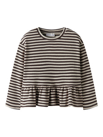 NAME IT Bluse Fluna Peyote Seal Brown