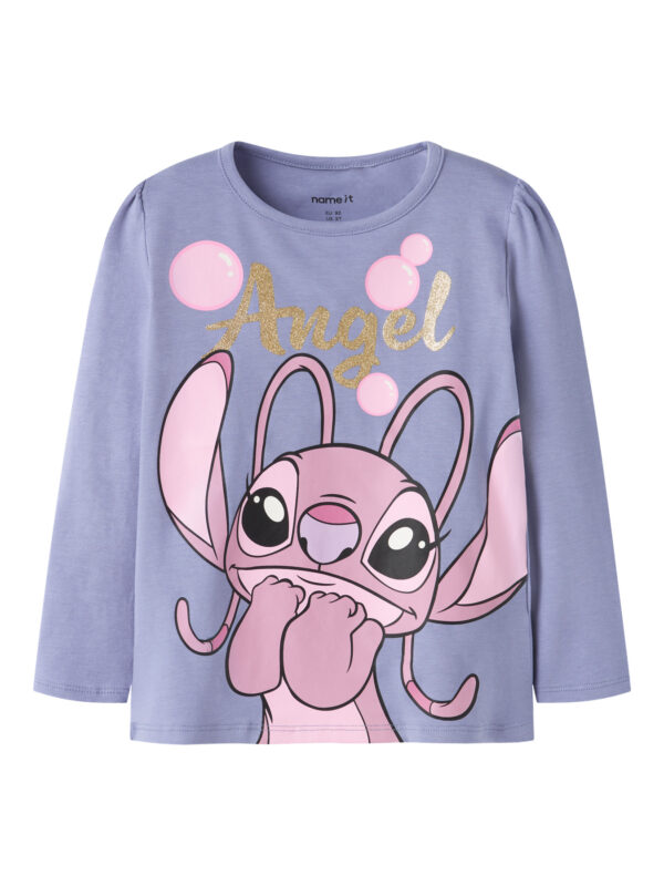 NAME IT Bluse Fufu Stitch Purple NAME IT Bluse Fufu Stitch Purple