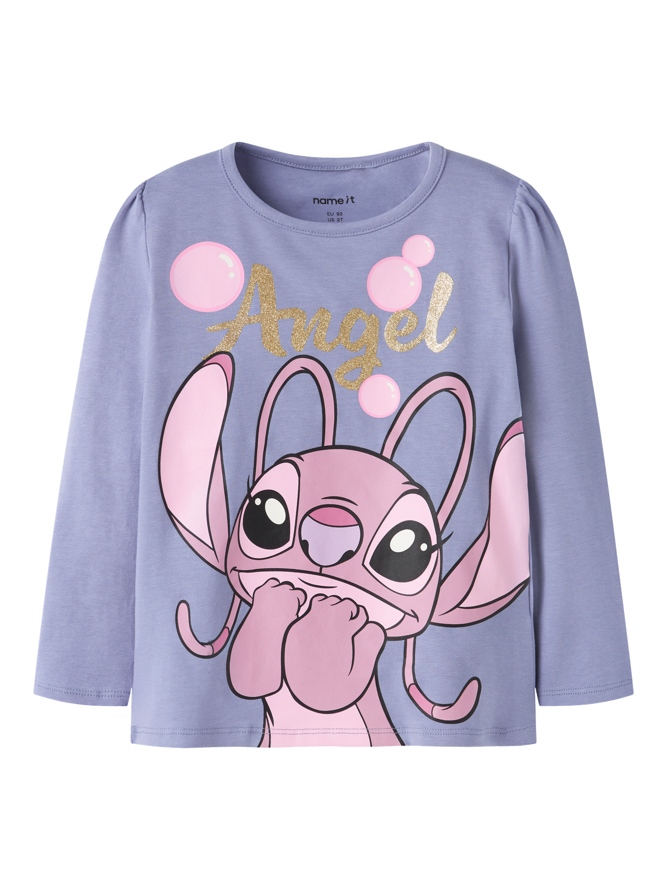 NAME IT Bluse Fufu Stitch Purple