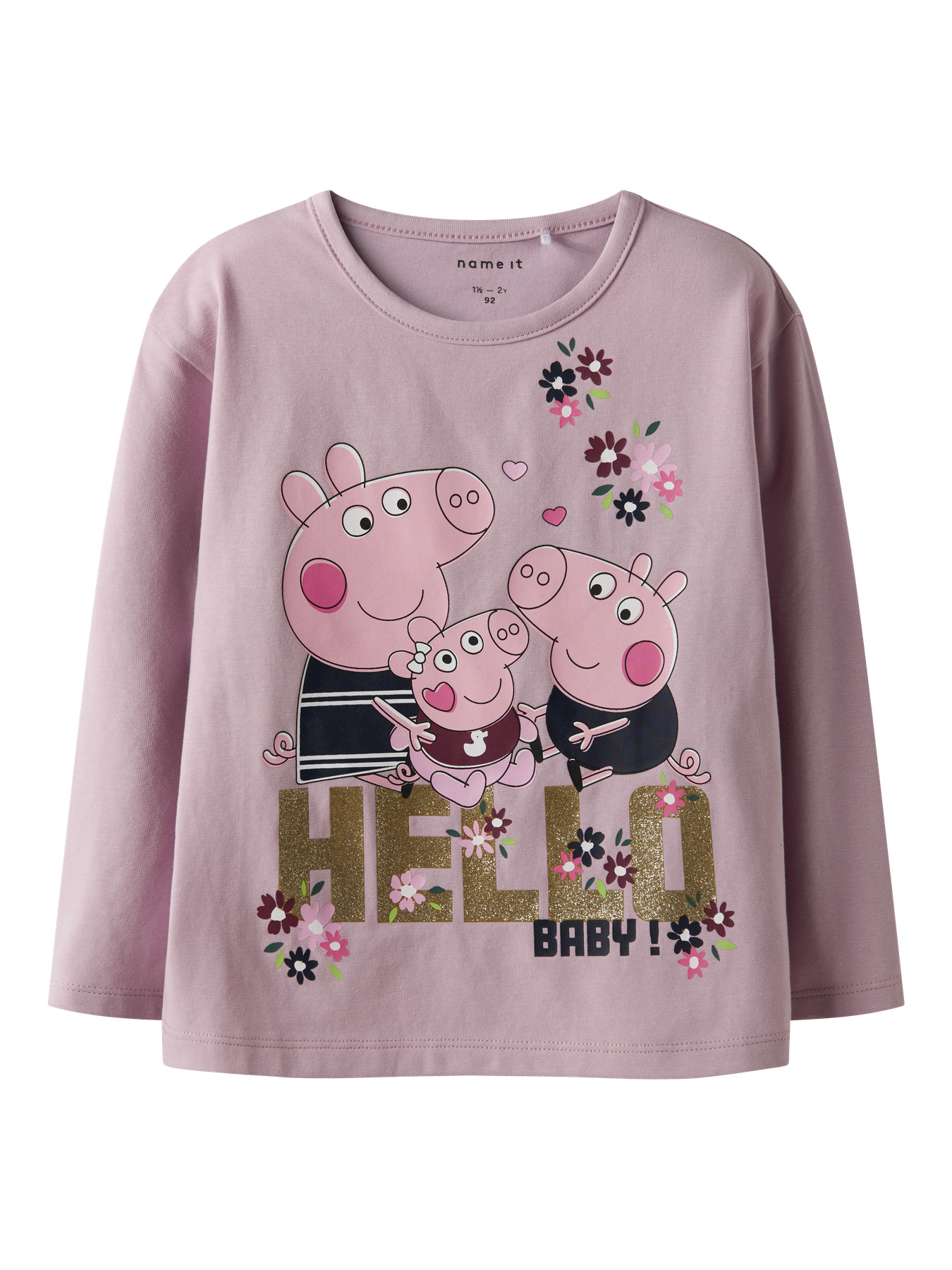 NAME IT Bluse Gurli Gris Ora Keepsake Lilac NAME IT Bluse Gurli Gris Ora Keepsake Lilac