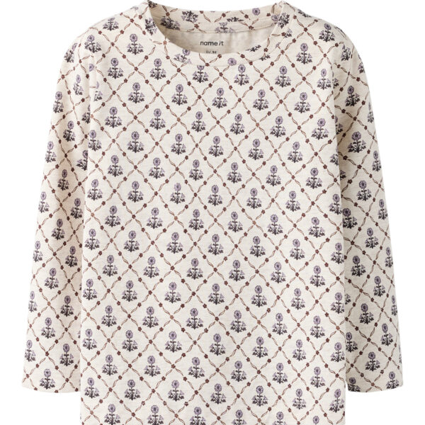 NAME IT Bluse Nikala Peyote Melange Small Flower