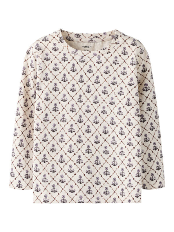 NAME IT Bluse Nikala Peyote Melange Small Flower