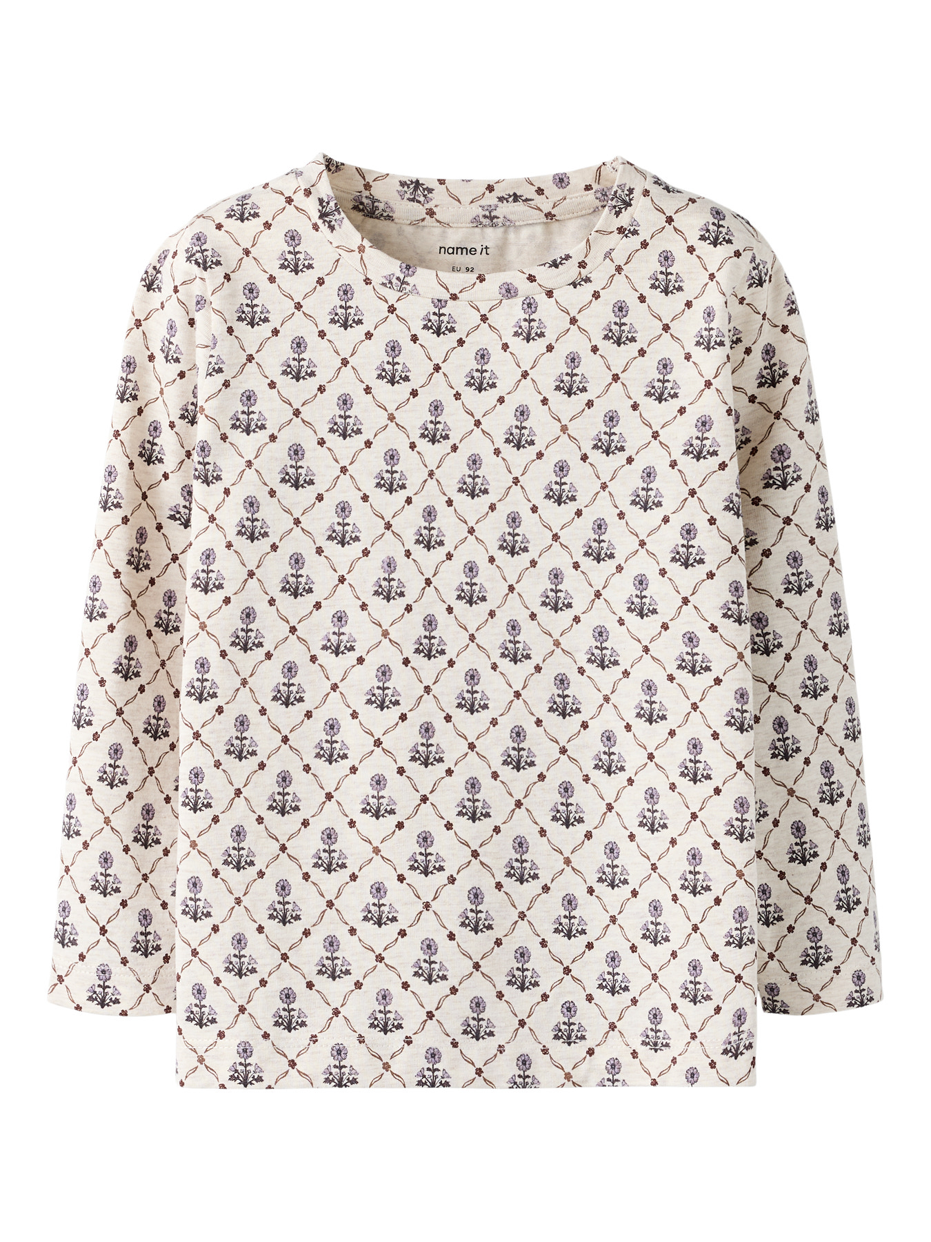 NAME IT Bluse Nikala Peyote Melange Small Flower