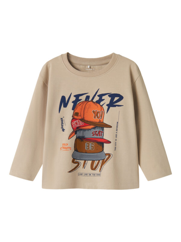 NAME IT Bluse Niko Box Island Fossil