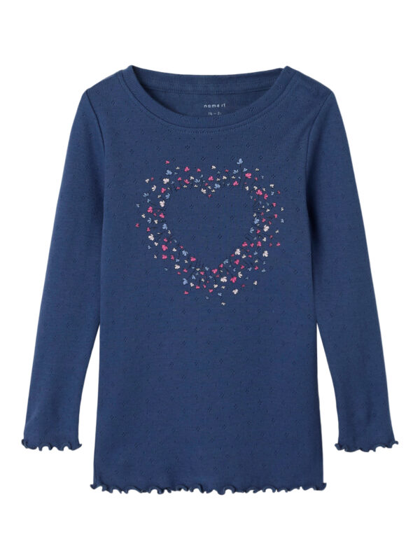 NAME IT Bluse Nimma Blue Indigo