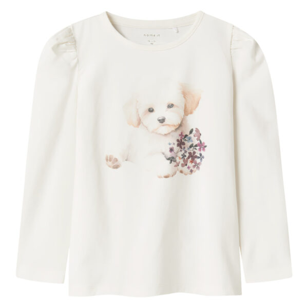 NAME IT Bluse Ninea Cloud Dancer