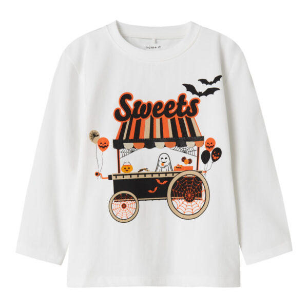 NAME IT Bluse Oakley Bright White