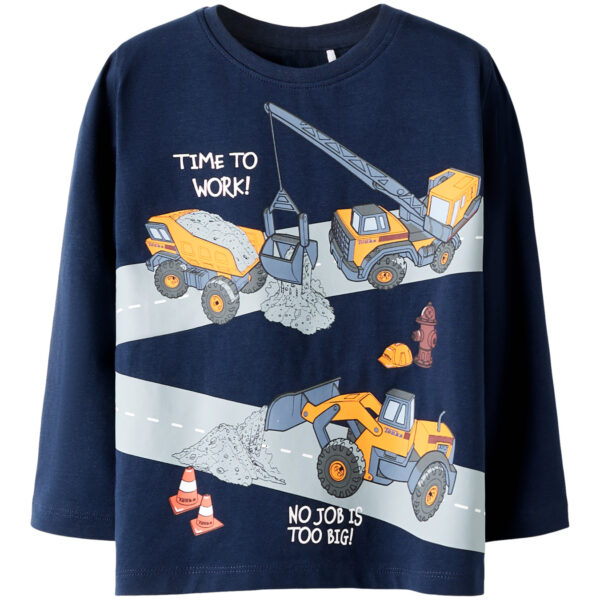 NAME IT Bluse Ofek Tonka Navy Blazer