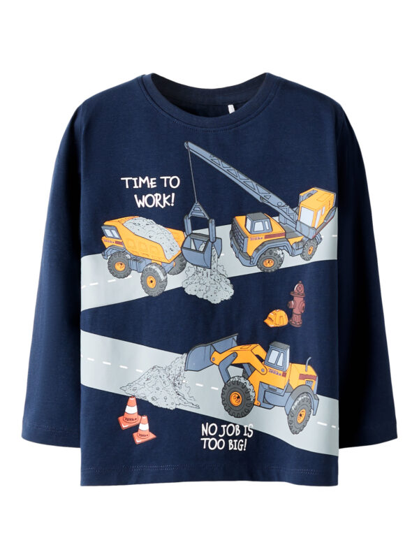 NAME IT Bluse Ofek Tonka Navy Blazer