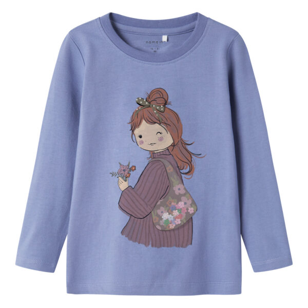 NAME IT Bluse Otrea Blue Ice