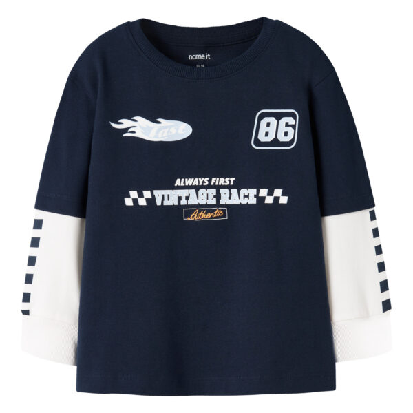 NAME IT Bluse Richael Navy Blazer