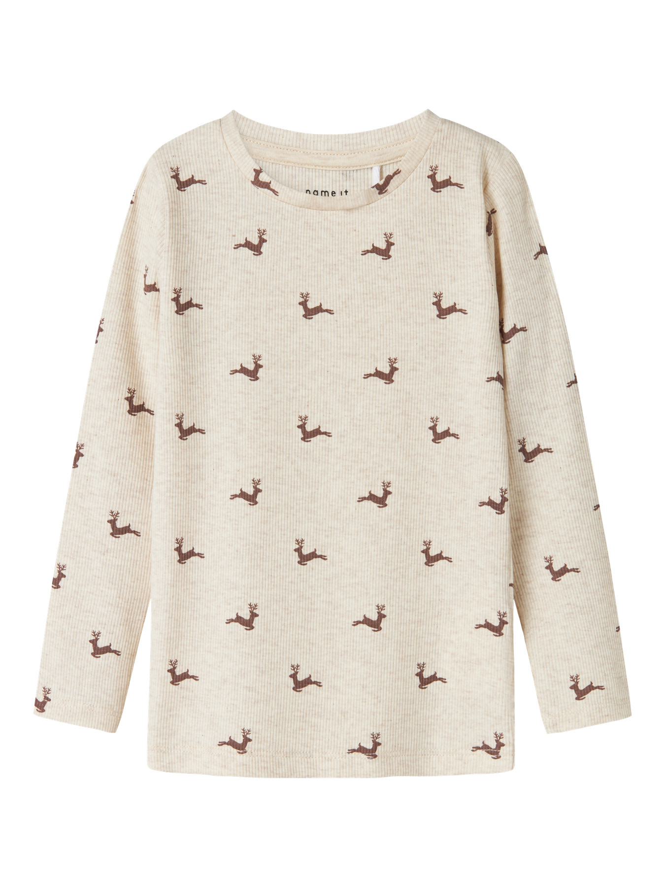 NAME IT Bluse Roko Peyote Melange