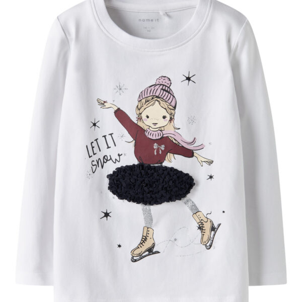 NAME IT Bluse Sedra Bright White