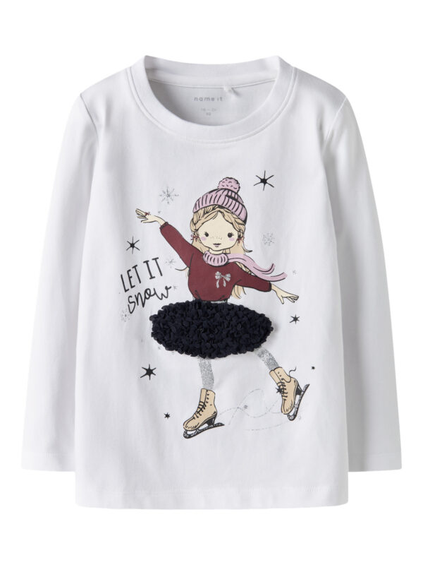 NAME IT Bluse Sedra Bright White