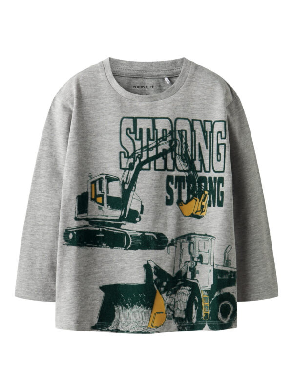 NAME IT Bluse Sennet Grey Melange NAME IT Bluse Sennet Grey Melange