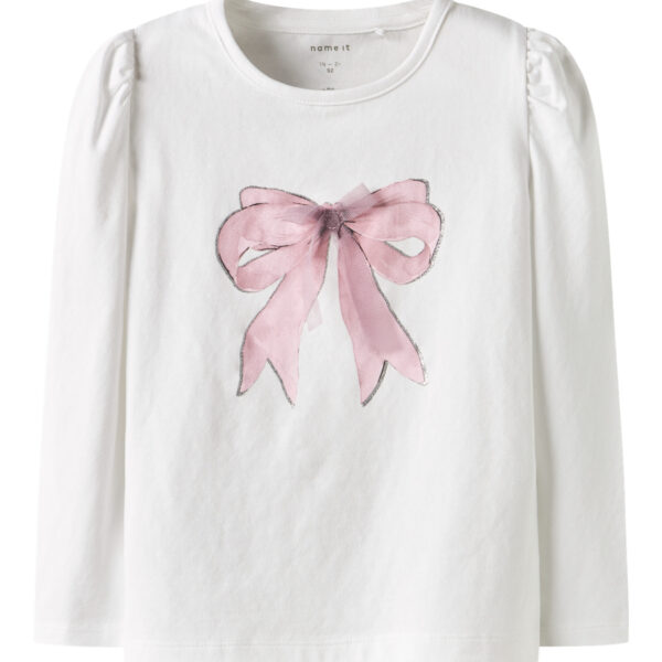 NAME IT Bluse Skaty Bright White