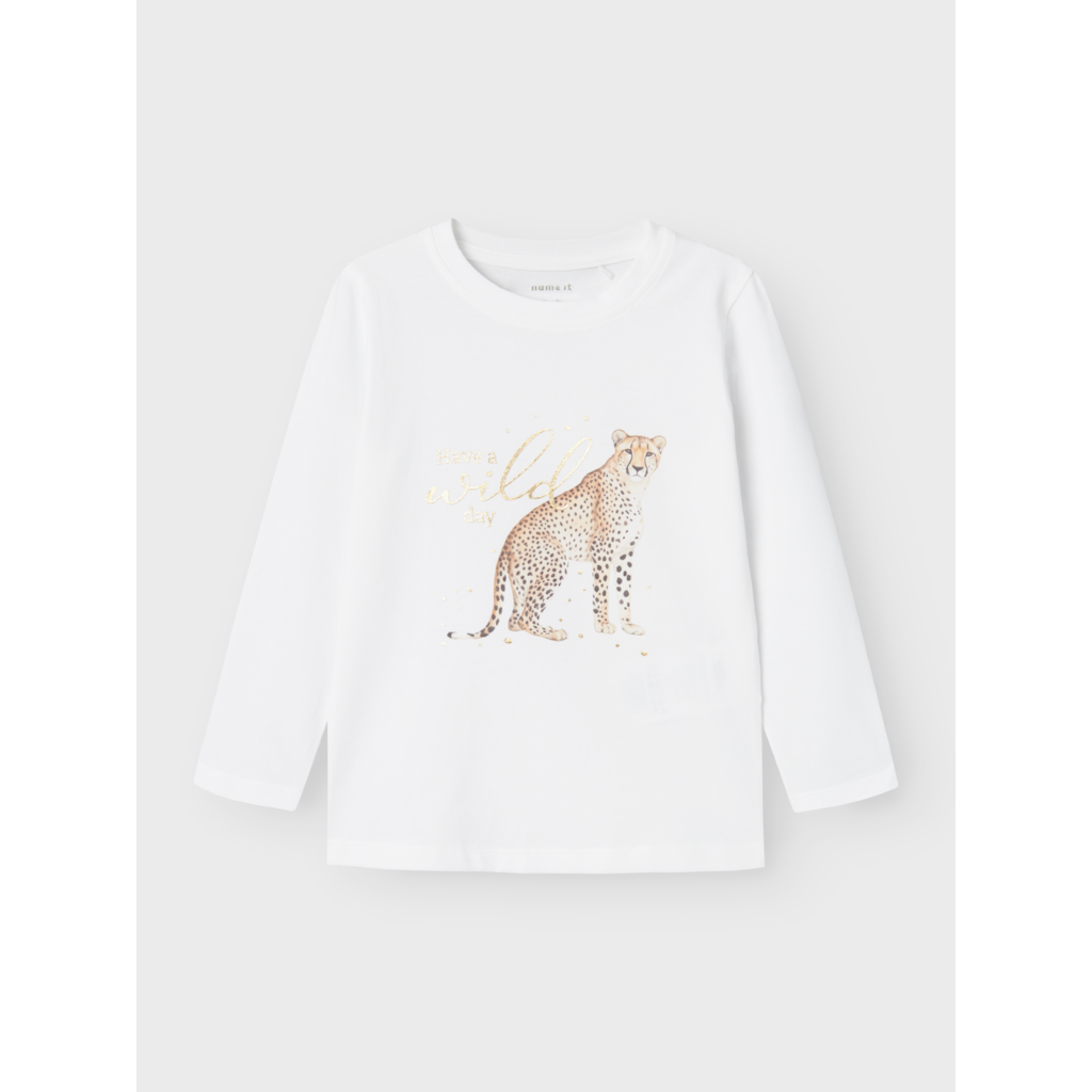 NAME IT Bluse Susanna Bright White
