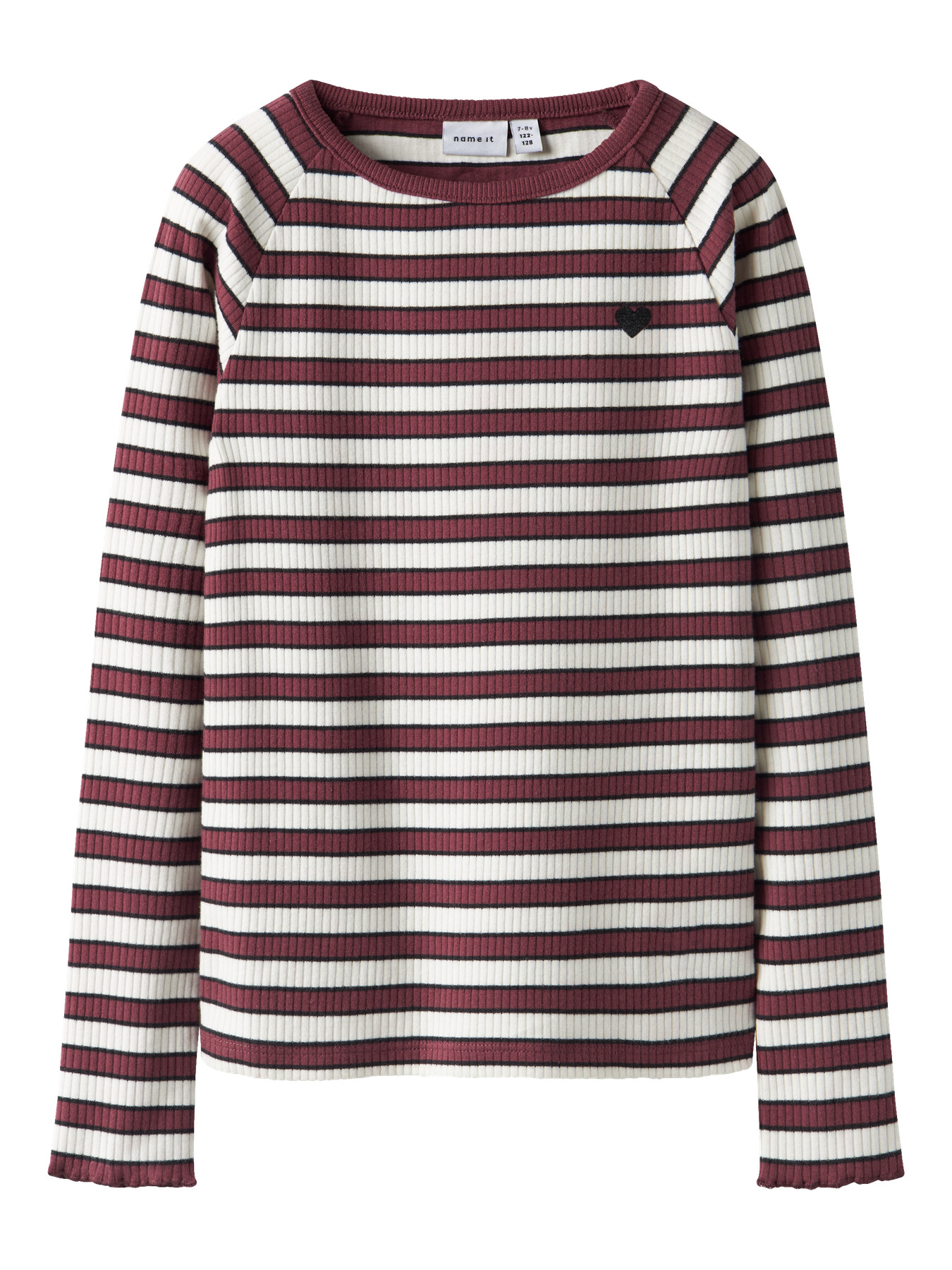 NAME IT Bluse Tala Oxblood Red